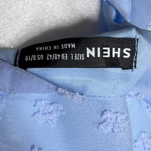 SHEIN Blue Blouse - Picture 3 of 4